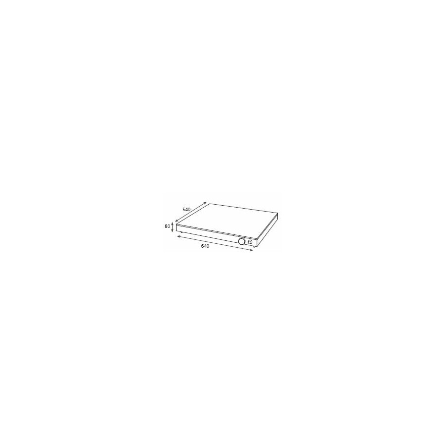 Placas calientes de sobremesa PC-6454