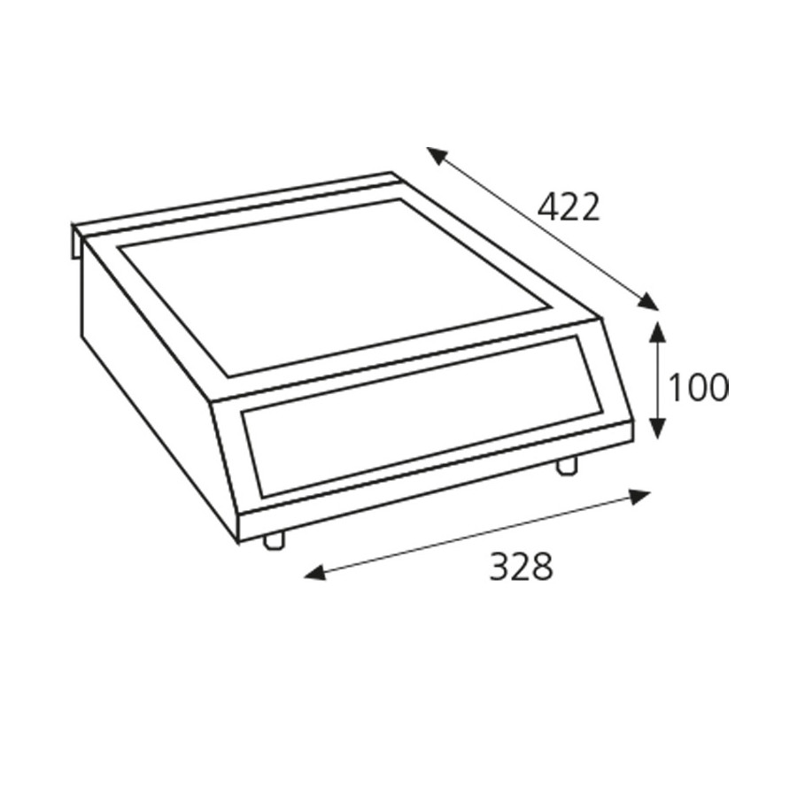Inducción de sobremesa de alta potencia ISM-25