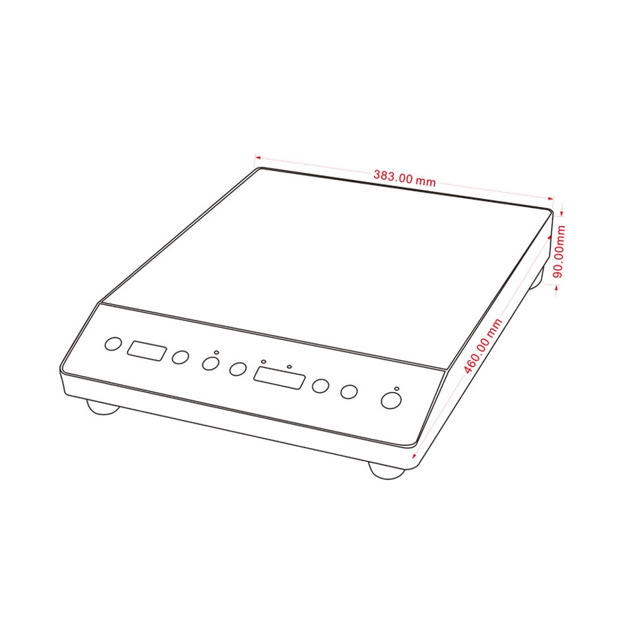 Inducción de sobremesa ISM-35 E