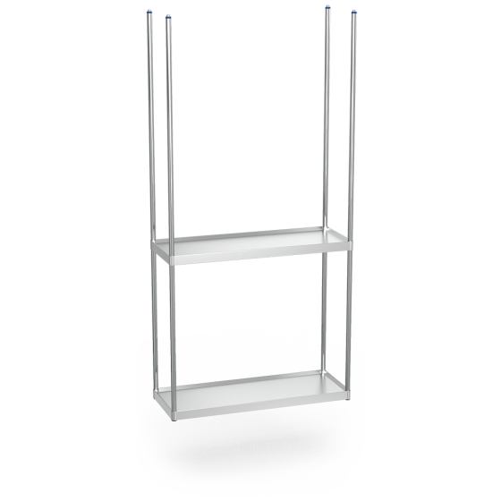 Fricosmos Estantería Inox Suspendida 1891x391x2000 mm