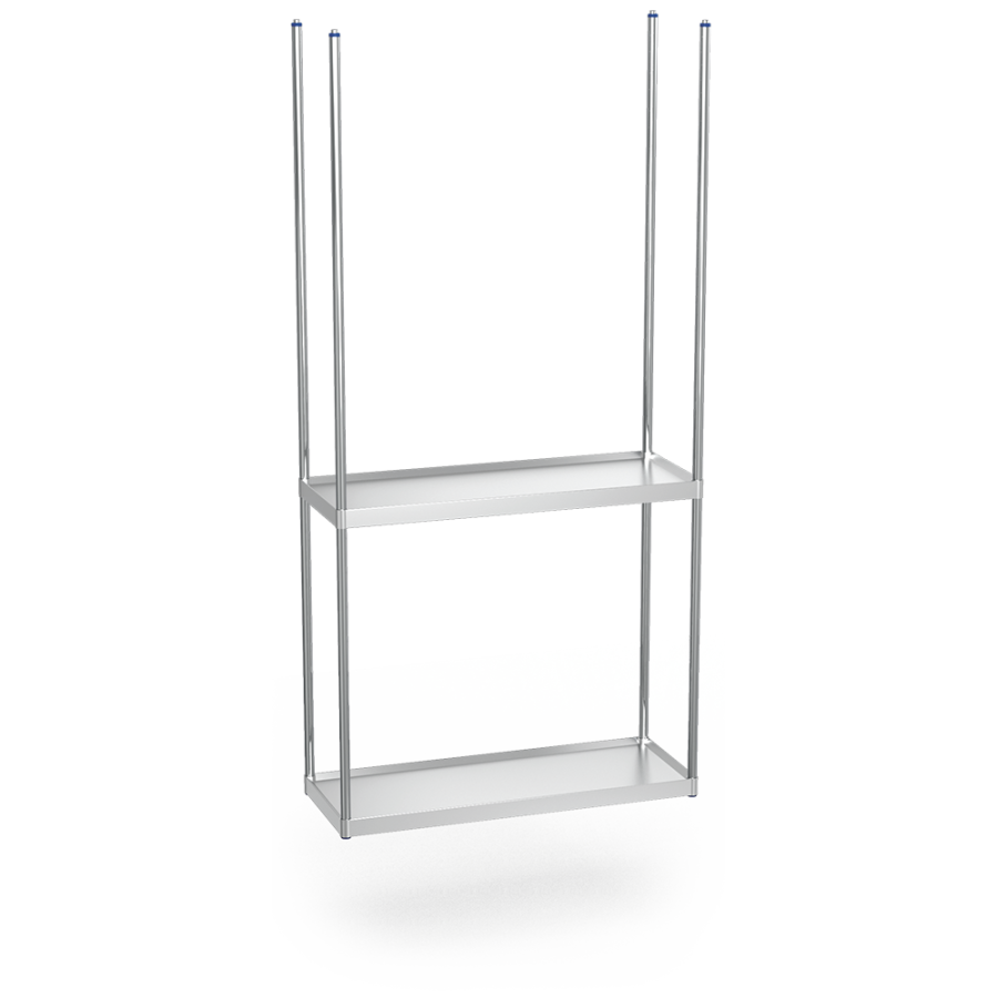 Fricosmos Estantería Inox Suspendida 1891x391x2000 mm