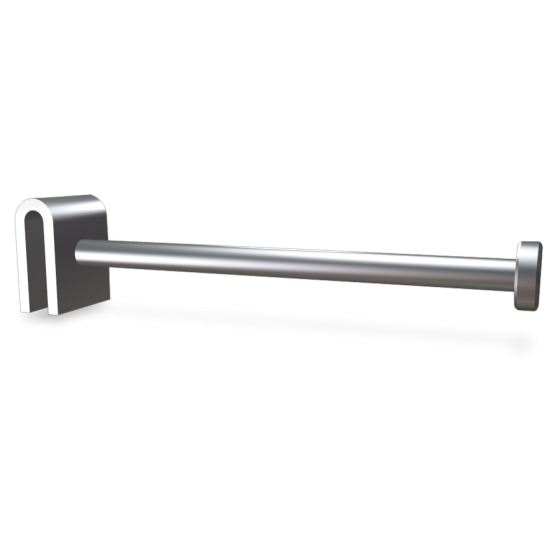 Fricosmos Gancho inox salchichero sencillo 200 mm
