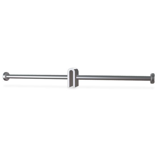 Fricosmos Gancho inox salchichero doble de 200 mm