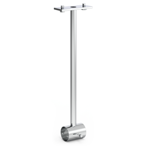 Fricosmos - Tirante de techo inox para tubo 150x30 mm