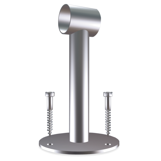 Fricosmos Soporte inox central antichoque 200x30 mm