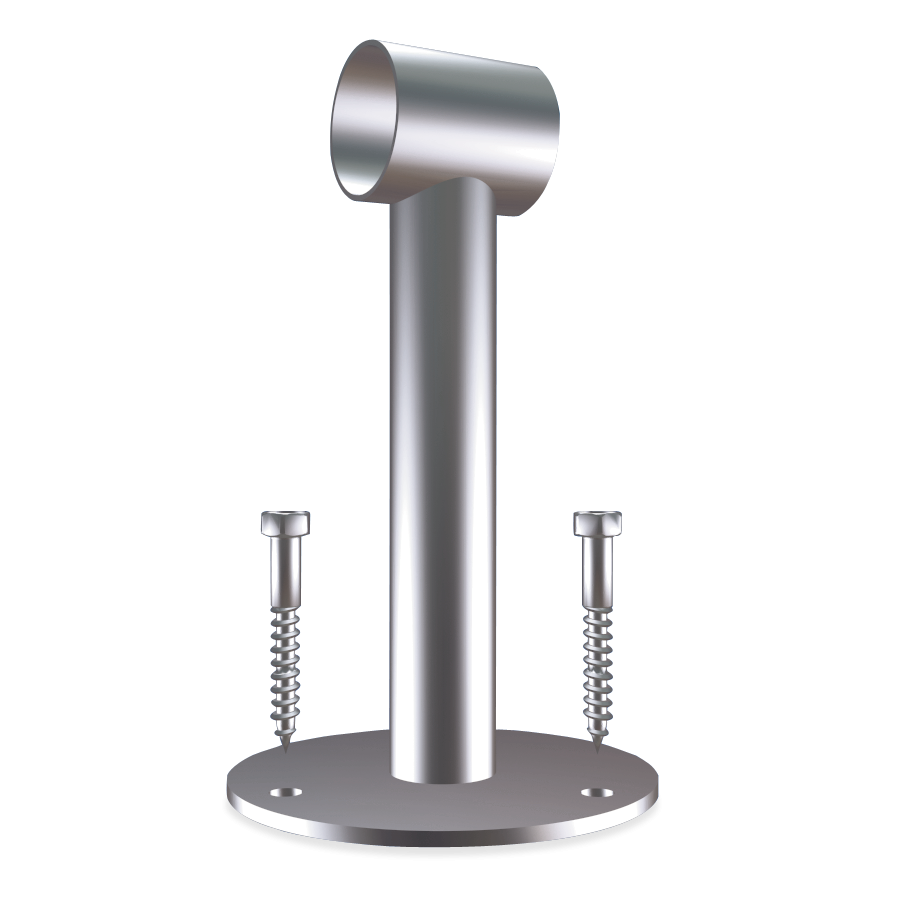Fricosmos Soporte inox anti-choques central 250x38 mm