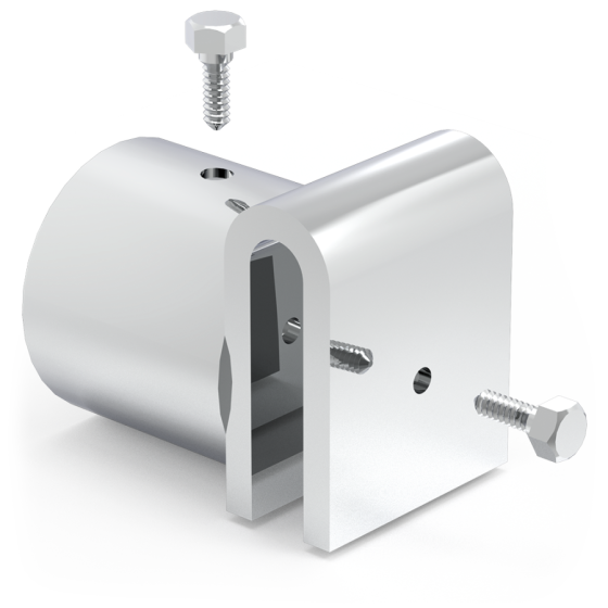 Fricosmos - U mixta en forma de T inox 50x40x60xø30 mm