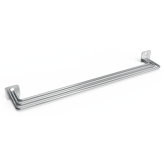 Fricosmos Portacuchillos inox para adosar en varilla 390 mm