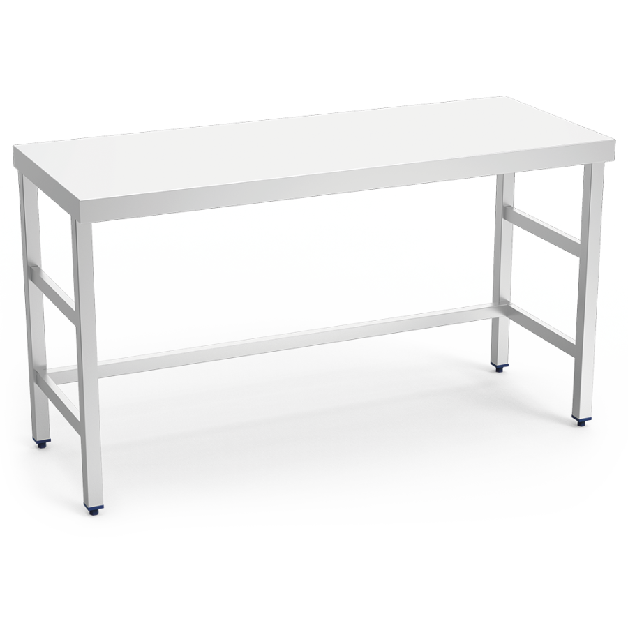 Fricosmos Mesa inox central sin entrepaño 2000x500x850 mm