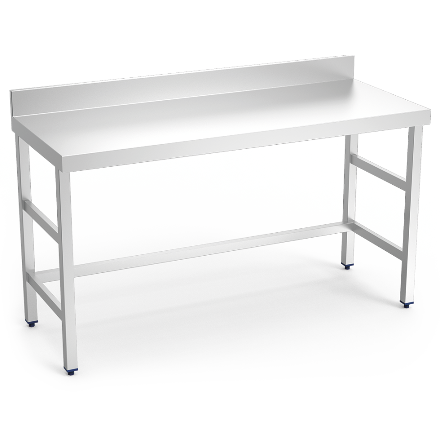 Fricosmos Mesa inox mural sin entrepaño 1200x700x850 mm
