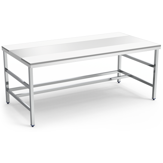 Fricosmos Mesa de despiece blanca sin entrepaño 2000 mm