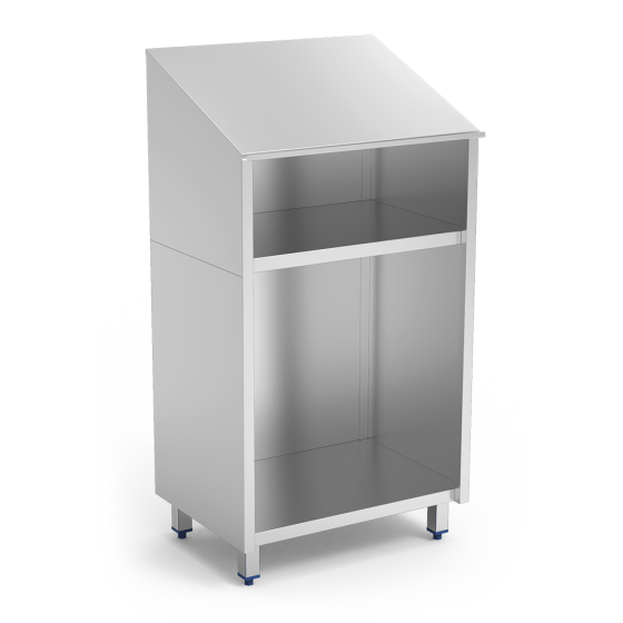 Fricosmos Atril de recepción inox 678x505x1290 mm