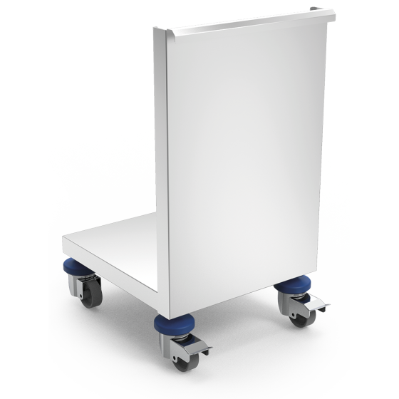 Fricosmos Puerta inox rodante para contenedores 460x500x780