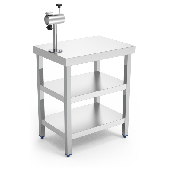 Fricosmos Mesa inox jamonera RT-2D 710x500x1.220 mm