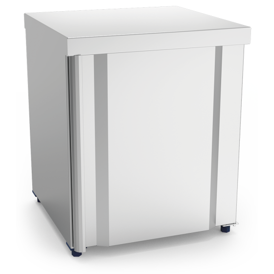 Fricosmos Box modular inox con puerta y dos entrepaños