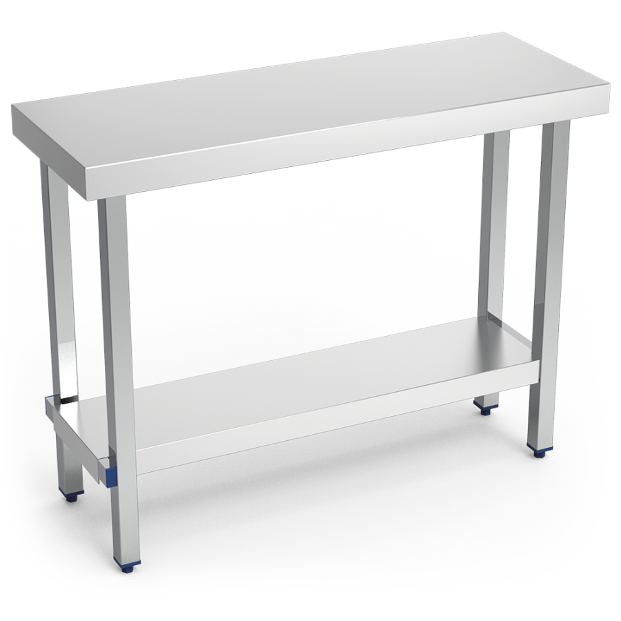 Fricosmos Mesa Inox Profesional Plegable con Entrepaño