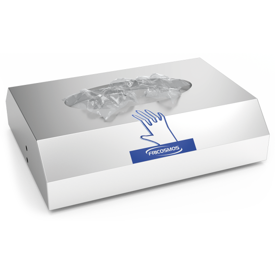 Fricosmos Dispensador Inox de Guantes | 270 x 195 x 65 mm