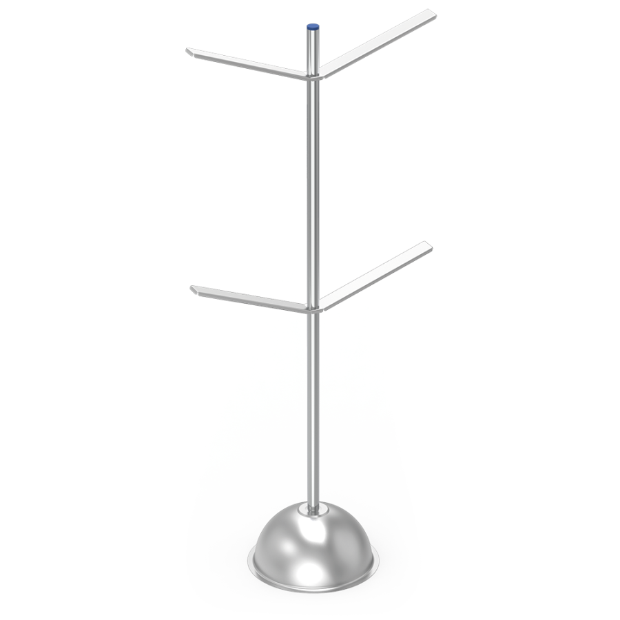 Fricosmos Dispensador de Bolsas Inox Cuádruple en Columna