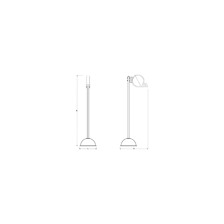 Fricosmos - Columna inoxidable con dispensador Su turno