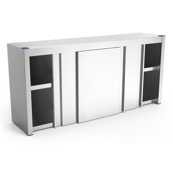 Fricosmos Armario inox de puertas correderas 1390x340x660