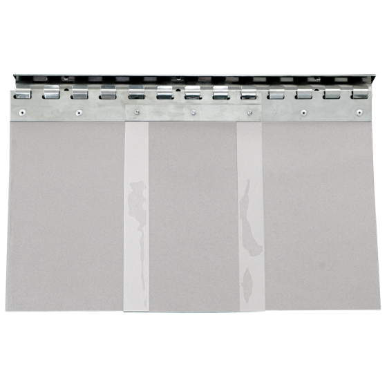 Fricosmos Cortina de Lamas de PVC 984x40x2000 mm