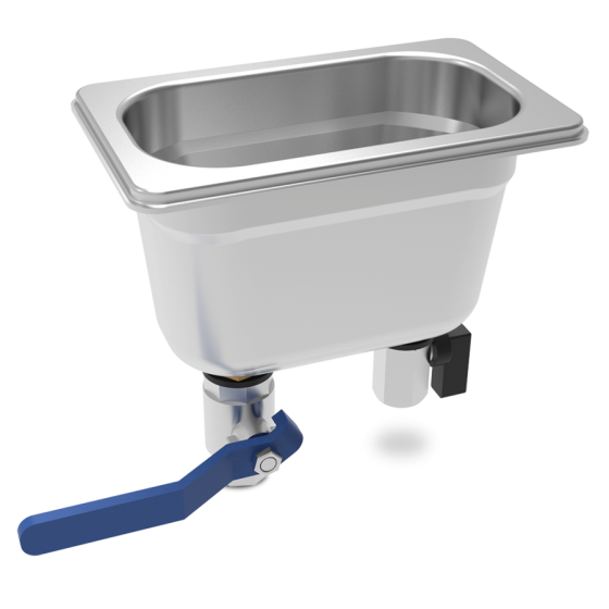 Fricosmos Lavaporcionador de helados para encastrar 176x108