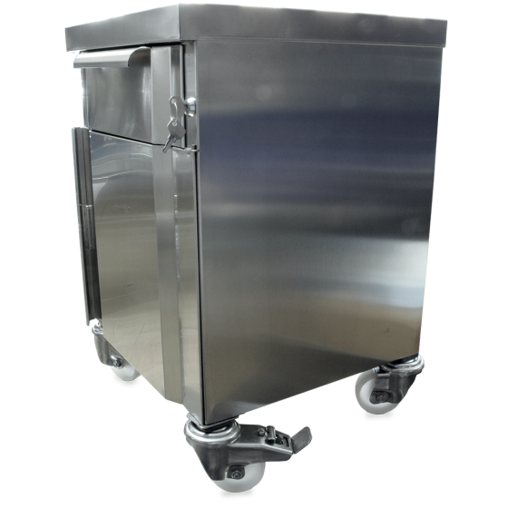 Fricosmos - Montaje de 4 ruedas para boxes modulares