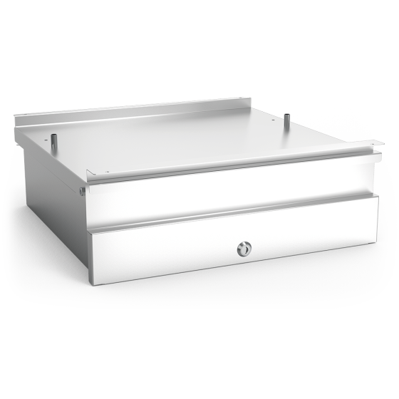 Fricosmos Cajón inox pequeño 2720028 acoplado a mueble