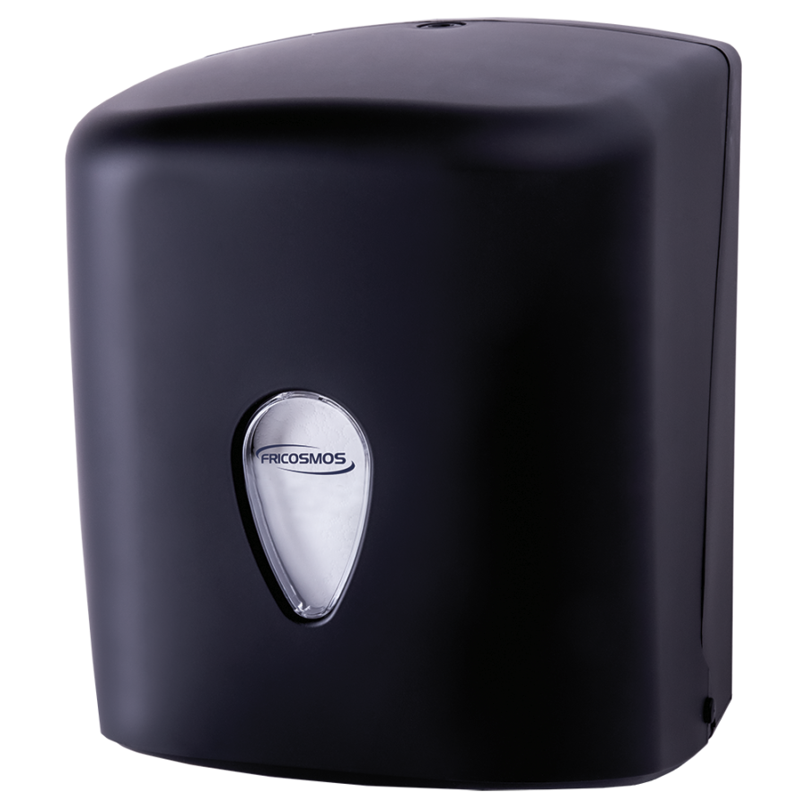 Dispensador de papel mecha negro mate