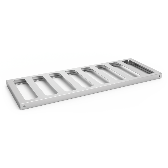 Fricosmos estante inox para almacenaje de vino 1200x300 mm