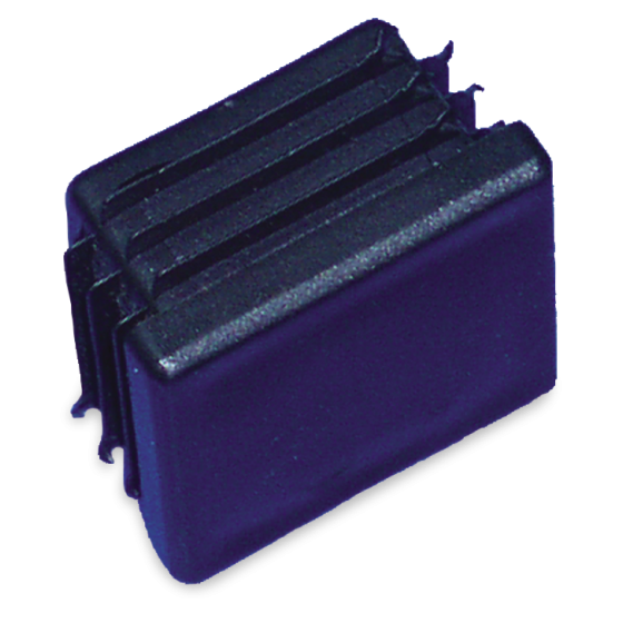 Fricosmos Taco de plástico rectangular 30x30 mm con aletas