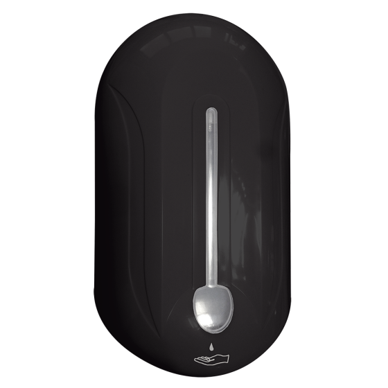 Dispensador de jabón automático negro mate 1 l