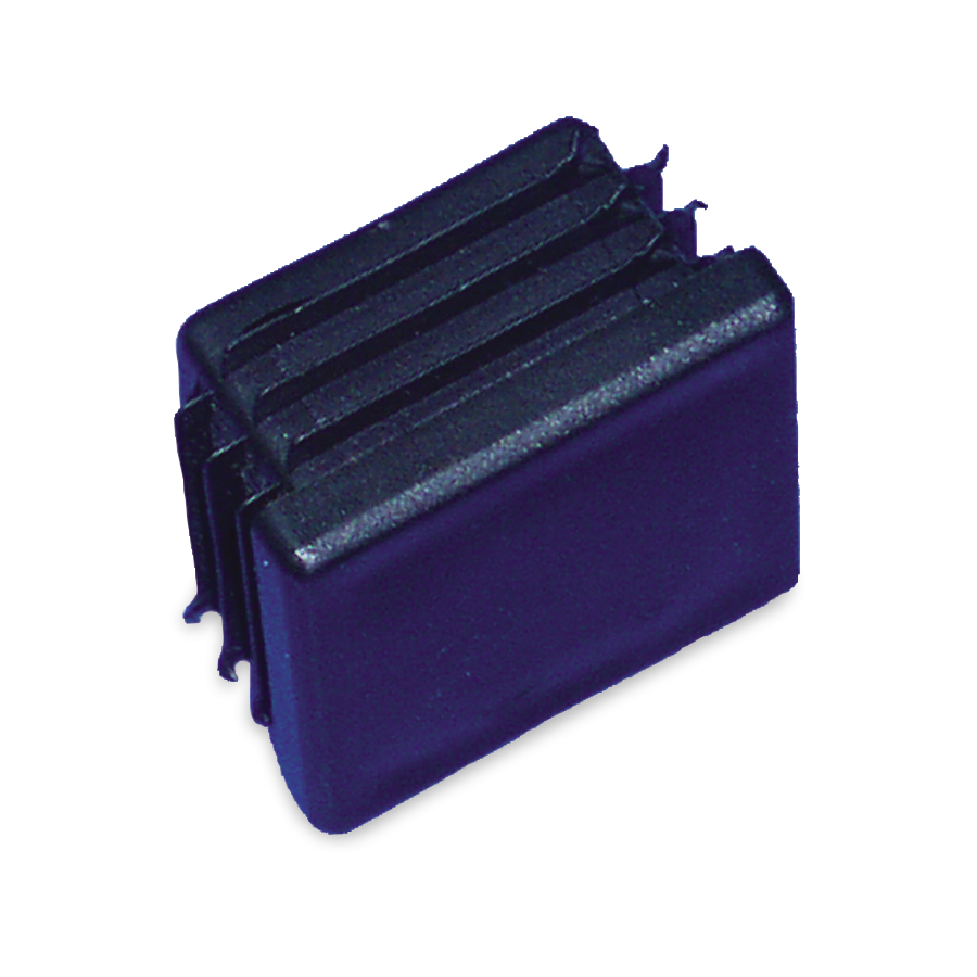 Fricosmos Taco de plástico rectangular 20x10 mm con aletas