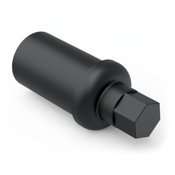 Fricosmos taco de plástico con regulador Ø38 mm para mobiliario