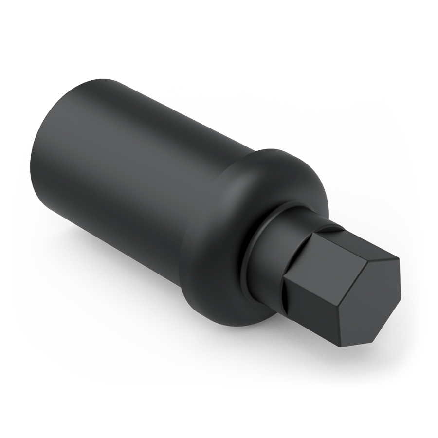 Fricosmos taco de plástico con regulador Ø38 mm para mobiliario