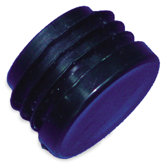 Fricosmos Taco de plástico redondo para tubo Ø38 x 1,5 mm