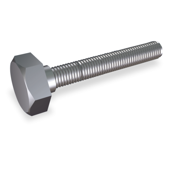 Fricosmos Tornillo inox cabeza hexagonal M4x35 mm
