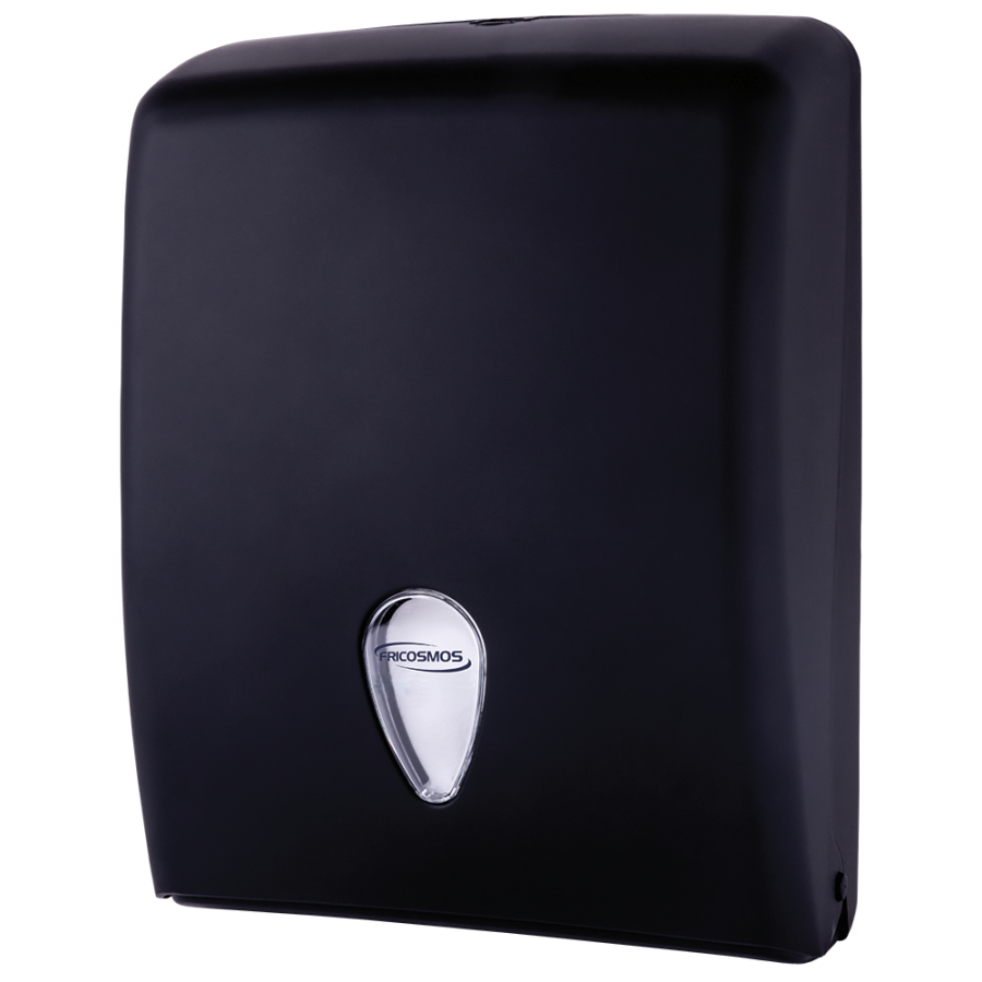 Dispensador de toallas Z negro mate 600 serv.