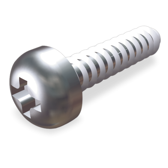 Fricosmos Tornillo rosca chapa inox 5,5x22 mm DIN 7981 A2