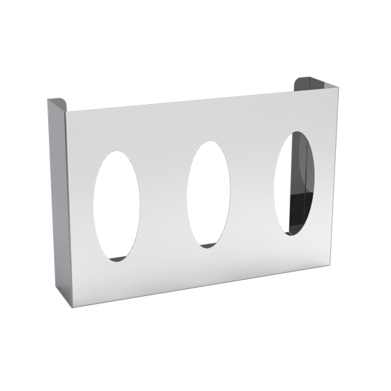 Dispensador de 3 cajas de tissues, guantes, toallas, etc