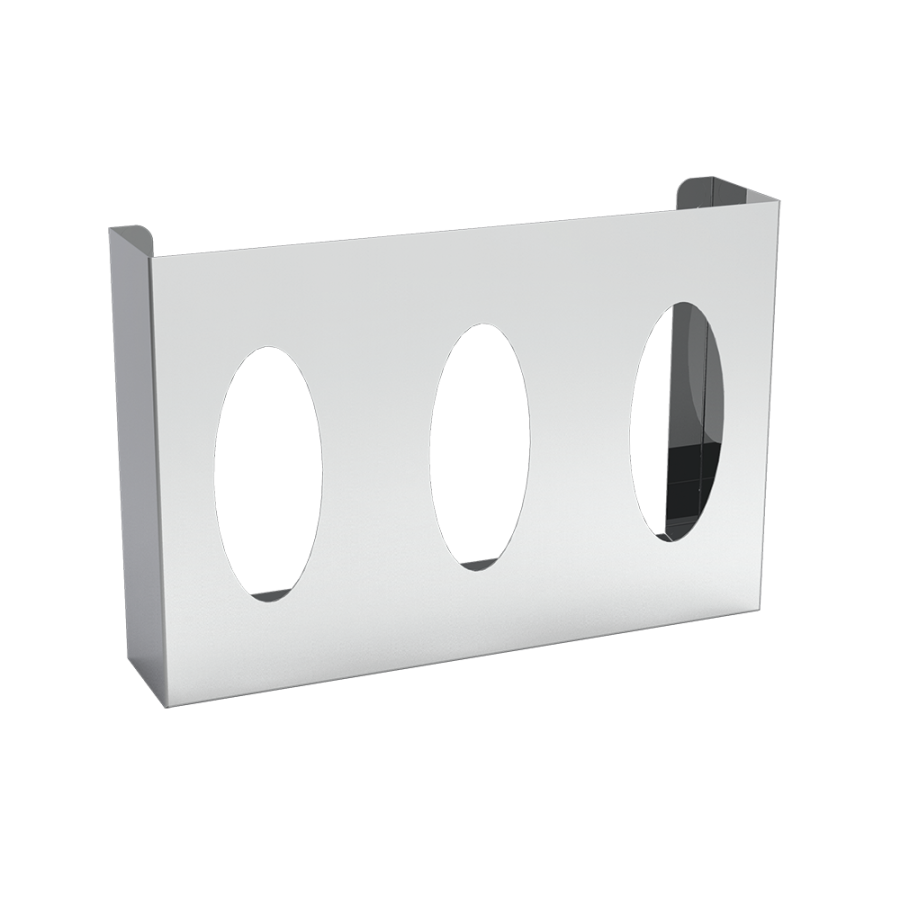 Dispensador de 3 cajas de tissues, guantes, toallas, etc