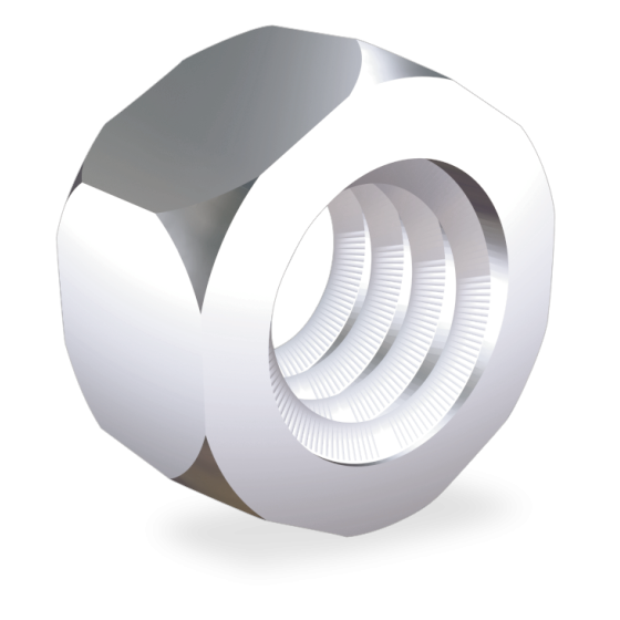 Fricosmos Tuerca Inox Hexagonal M4 con Rosca Métrica