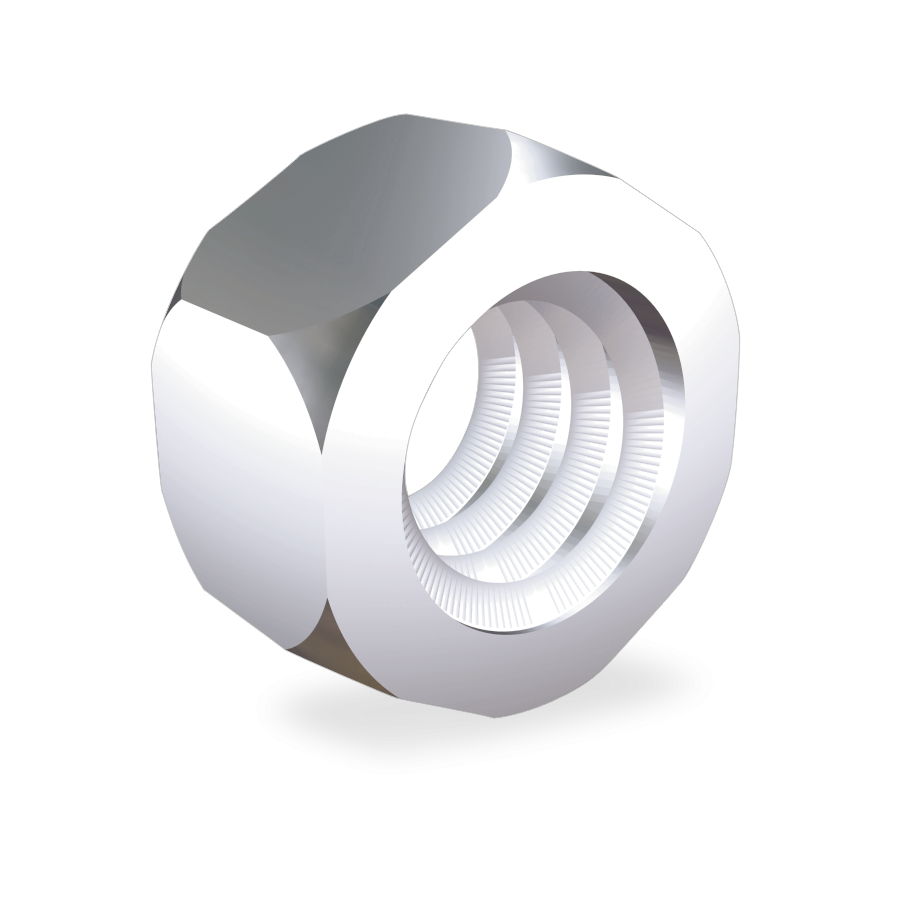 Fricosmos Tuerca Inox Hexagonal Rosca Métrica M8