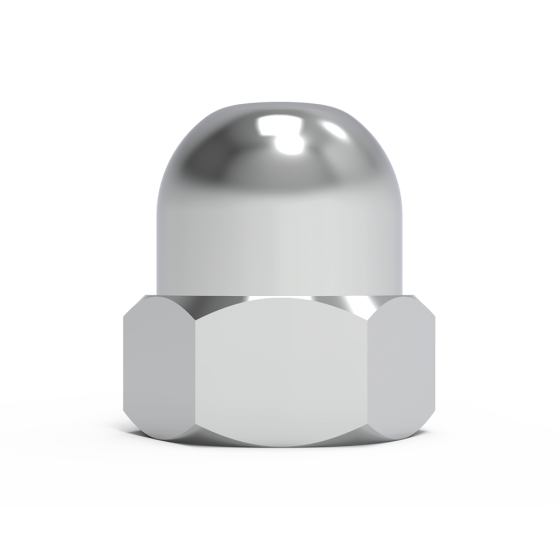 Fricosmos Tuerca Ciega Hexagonal con Autoseguro M6 x 10 x 5 mm