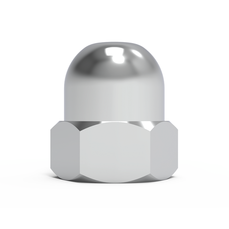 Fricosmos Tuerca Ciega Hexagonal con Autoseguro M6 x 10 x 5 mm