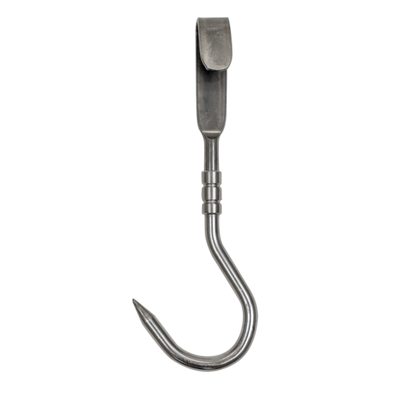 Fricosmos Gancho de varilla inox giratorio J 260x10x11 mm