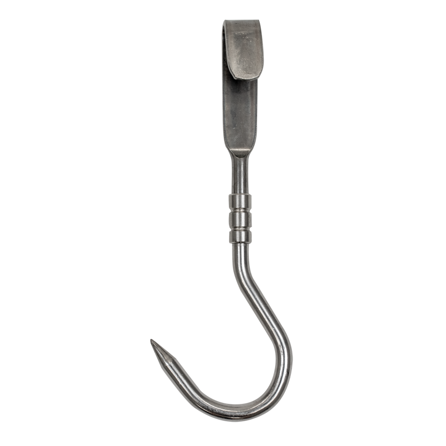 Fricosmos Gancho de varilla inox giratorio J 260x10x11 mm