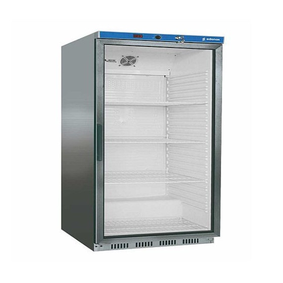 Armario Expositor APS-251-I-C | Inox | Puerta de Cristal | 626x600x850 mm | Capacidad 125 L | GN 2/1