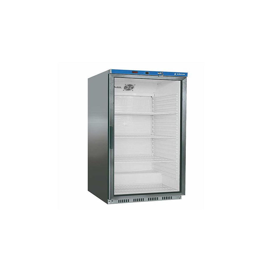 Armario Expositor APS-251-I-C | Inox | Puerta de Cristal | 626x600x850 mm | Capacidad 125 L | GN 2/1