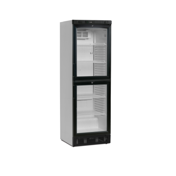 Enfriador de Botellas TEFCOLD SCU2375 | Doble Puerta de Cristal | 595x640x1840 mm | Capacidad 347 L | Clase D